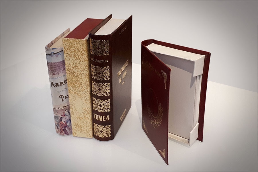 Boîte faux-livre : un classique indémodable - CNC Packaging